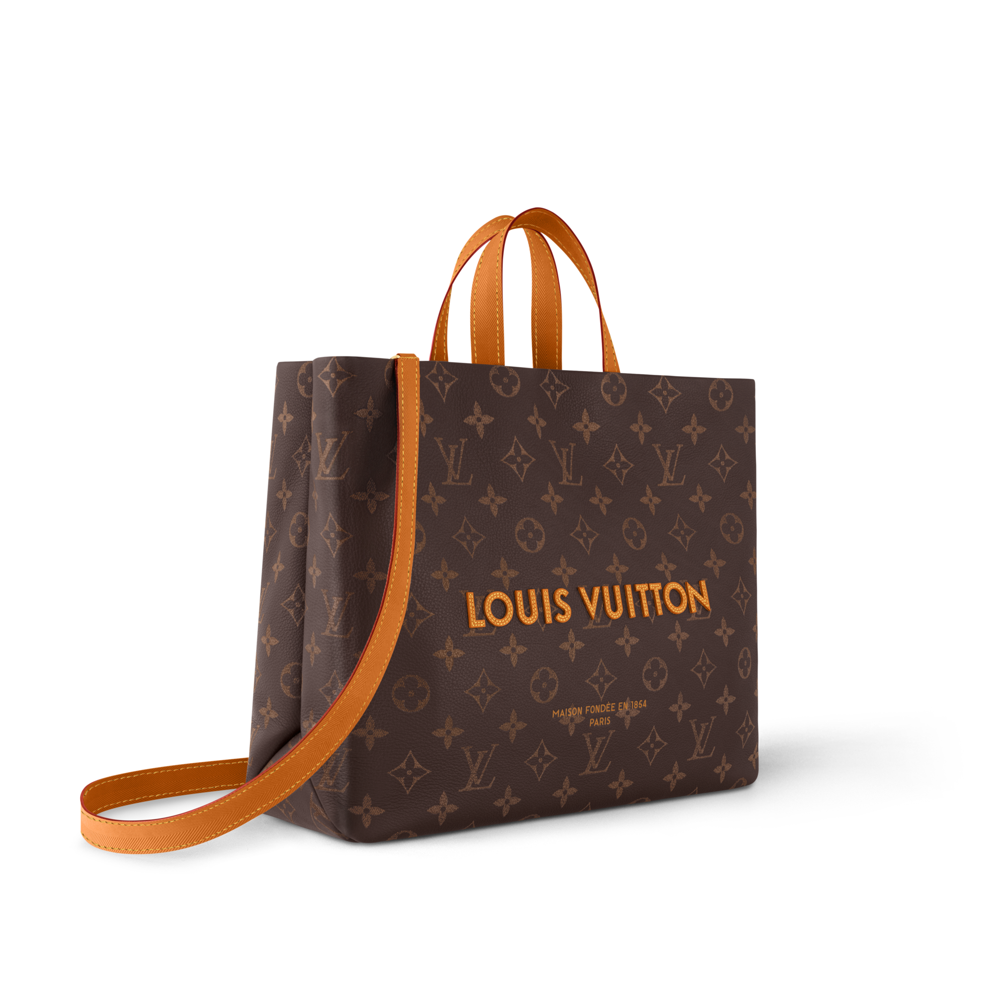 Louis Vuitton トートバッグ モノグラム LOUIS VUITTON モノグラム キャリーオール NM MM トートバッグ M46197